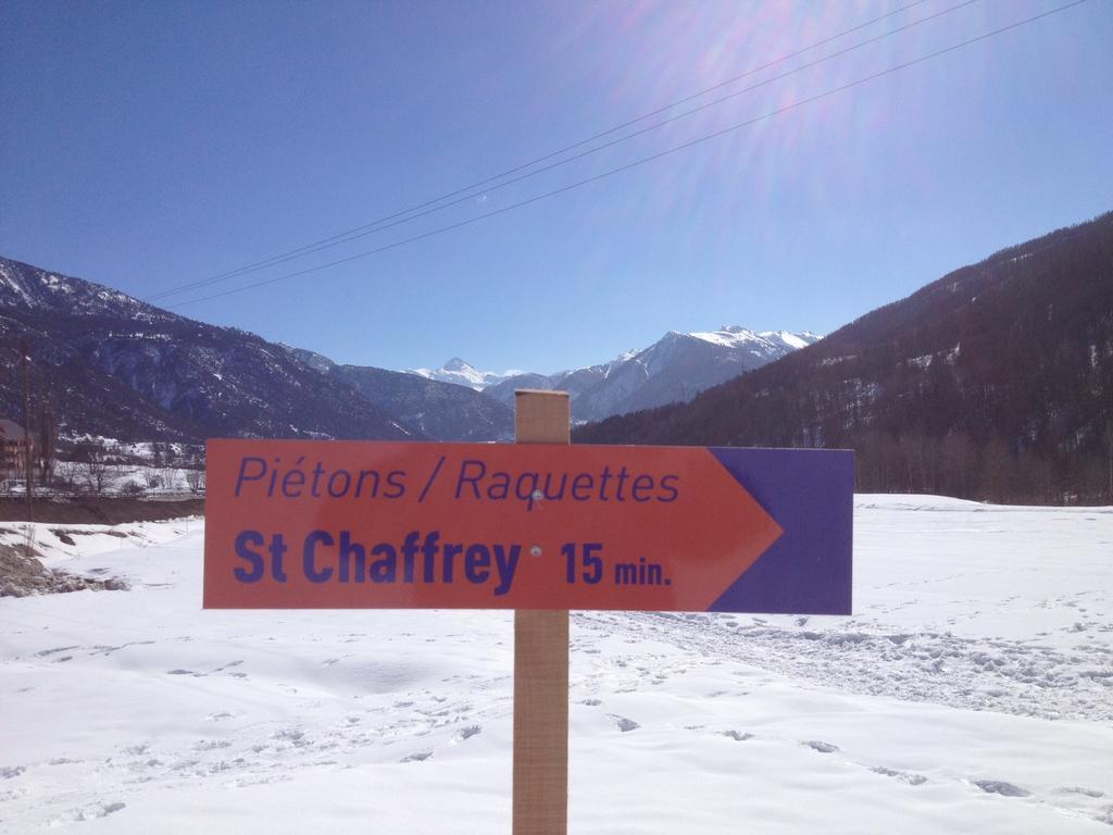 Appartement Chalet Saint-Chaffrey Chambre photo